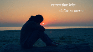 অপমান নিয়ে উক্তি স্ট্যাটাস ক্যাপশনt